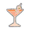 Martini Disco Sticker