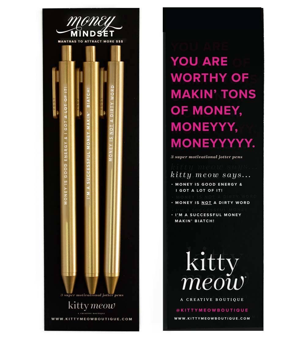 Money Mindset Pen Set