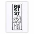 RESIST POSTCARD