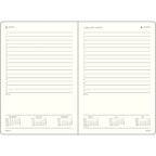 Leuchtturm1917 A5 Medium Weekly Planner & Notebook 2026- Ink