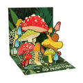 Punny Mushroom Pop-Up Birthday Card