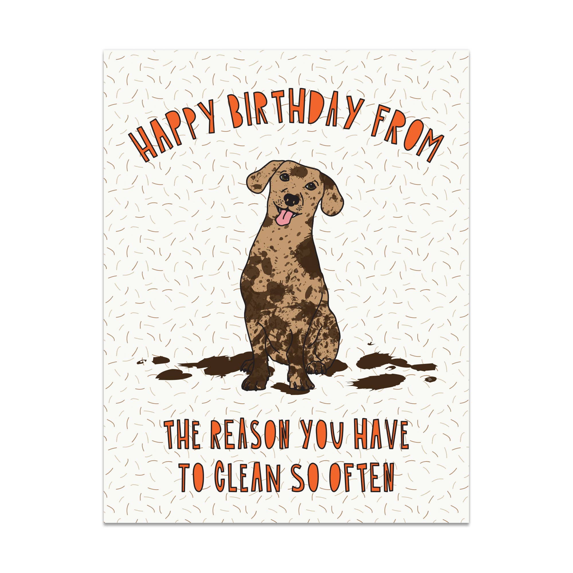 Messy Dog Birthday