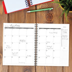 Budget 8.5" x 11" Undated Monthly Planner