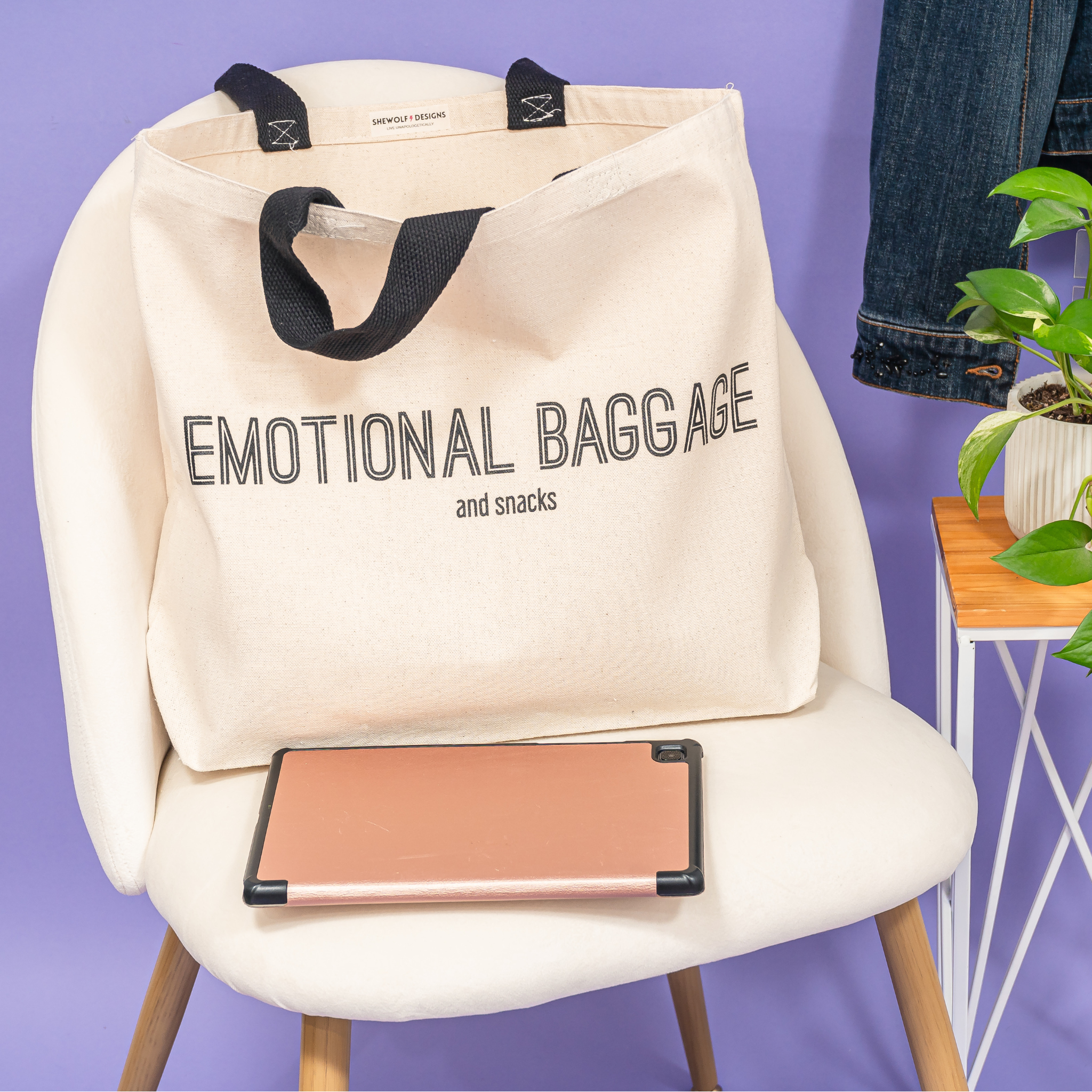 Pouch: Emotional Support Snacks — Funny Bag for Moms, Foodie