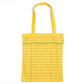 Library Card Lightweight Foldable Tote Bag- Yellow