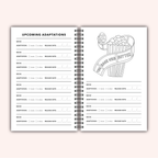 Reading Heart Reading Log Journal | Book Review Tracker
