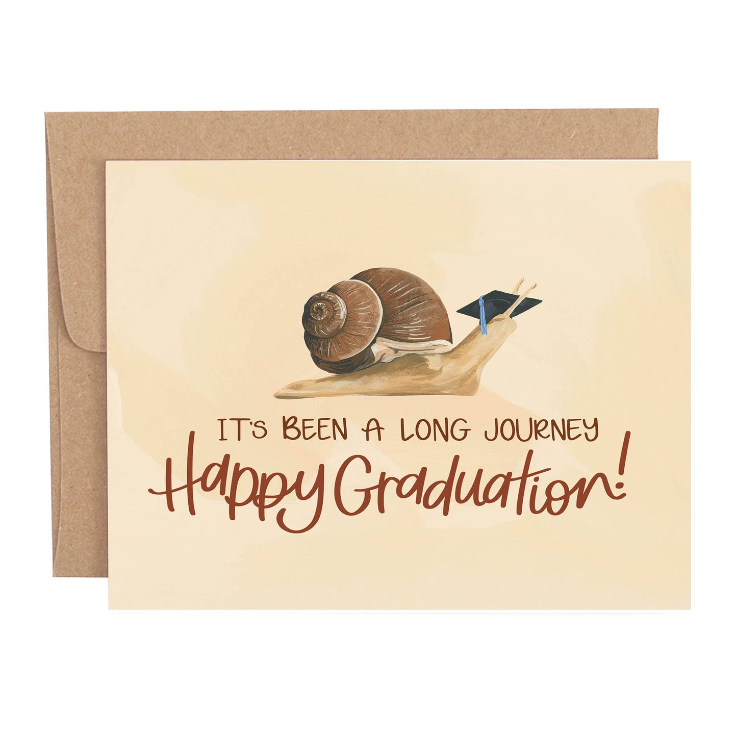 Long Journey Graduation Greeting Card