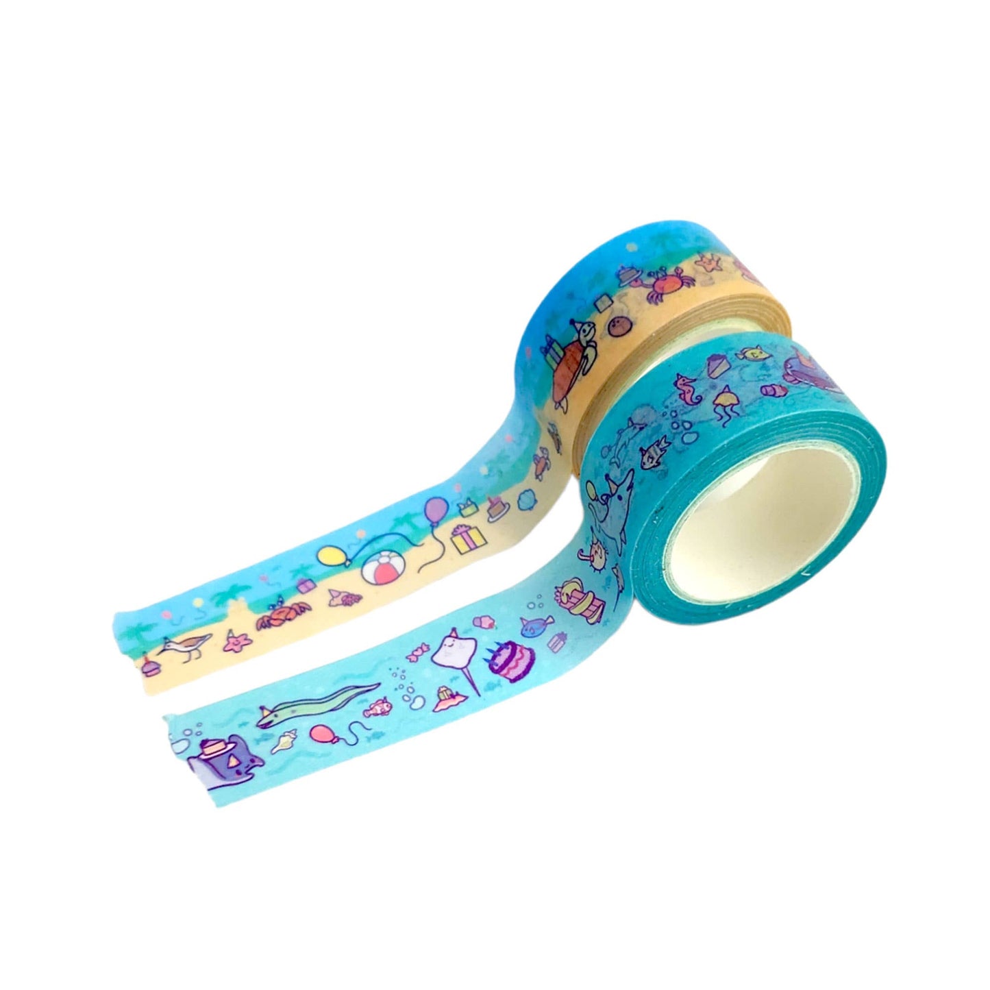 Ocean Party Animals Washi Tape Set