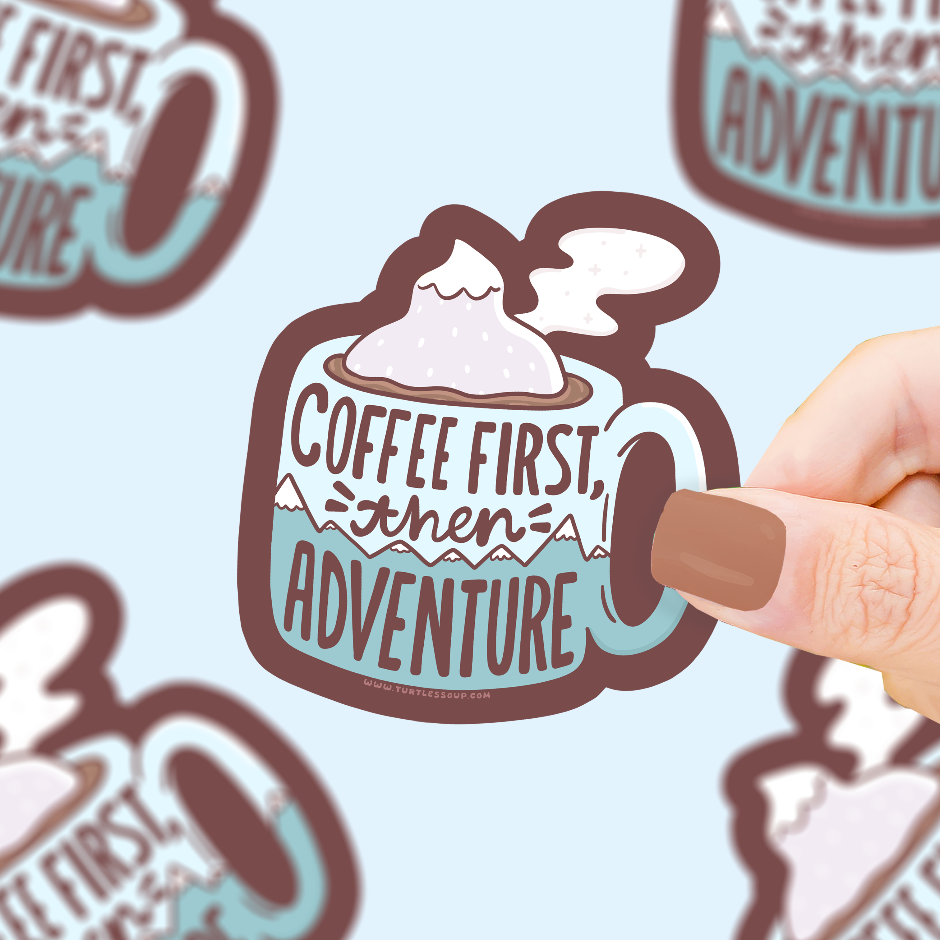 Coffee First Then Adventure