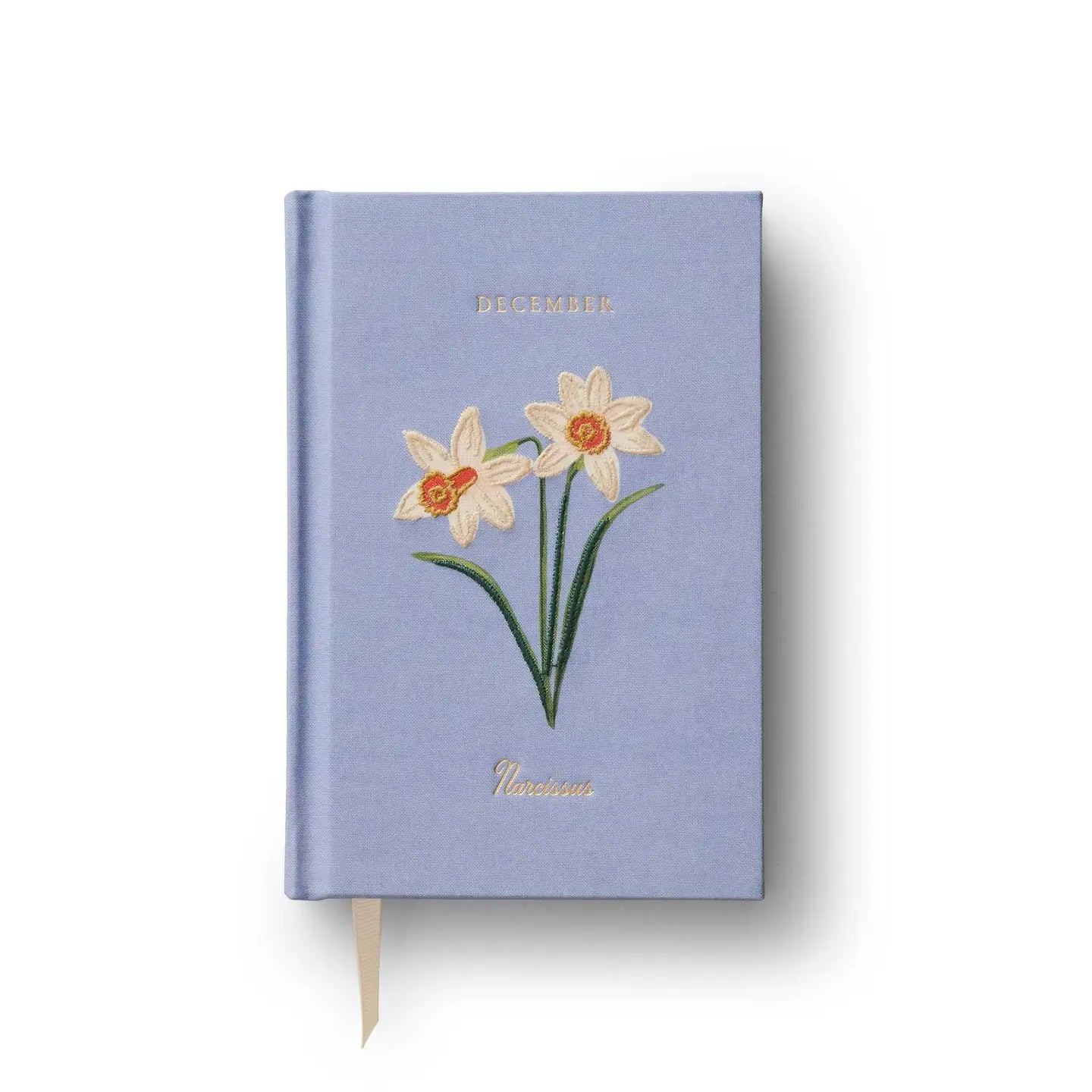 December Birth Month Mini Embroidered Journal