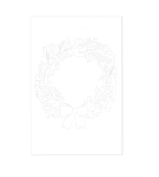 Watercolor Art Kit Holiday Wreath