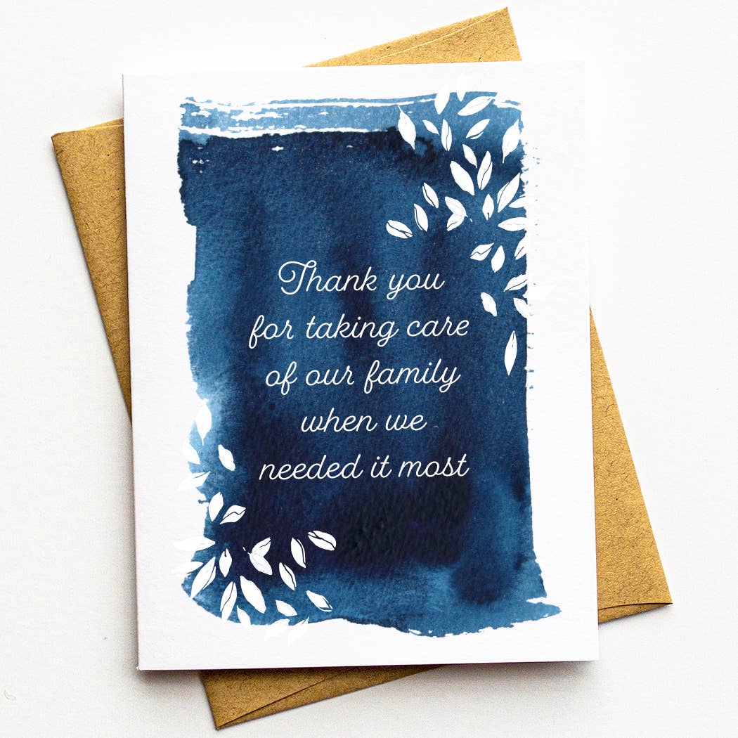 Thank You Card for Friends & Neighbors