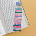 Cat Lover Book Stack Transparent Bookmark