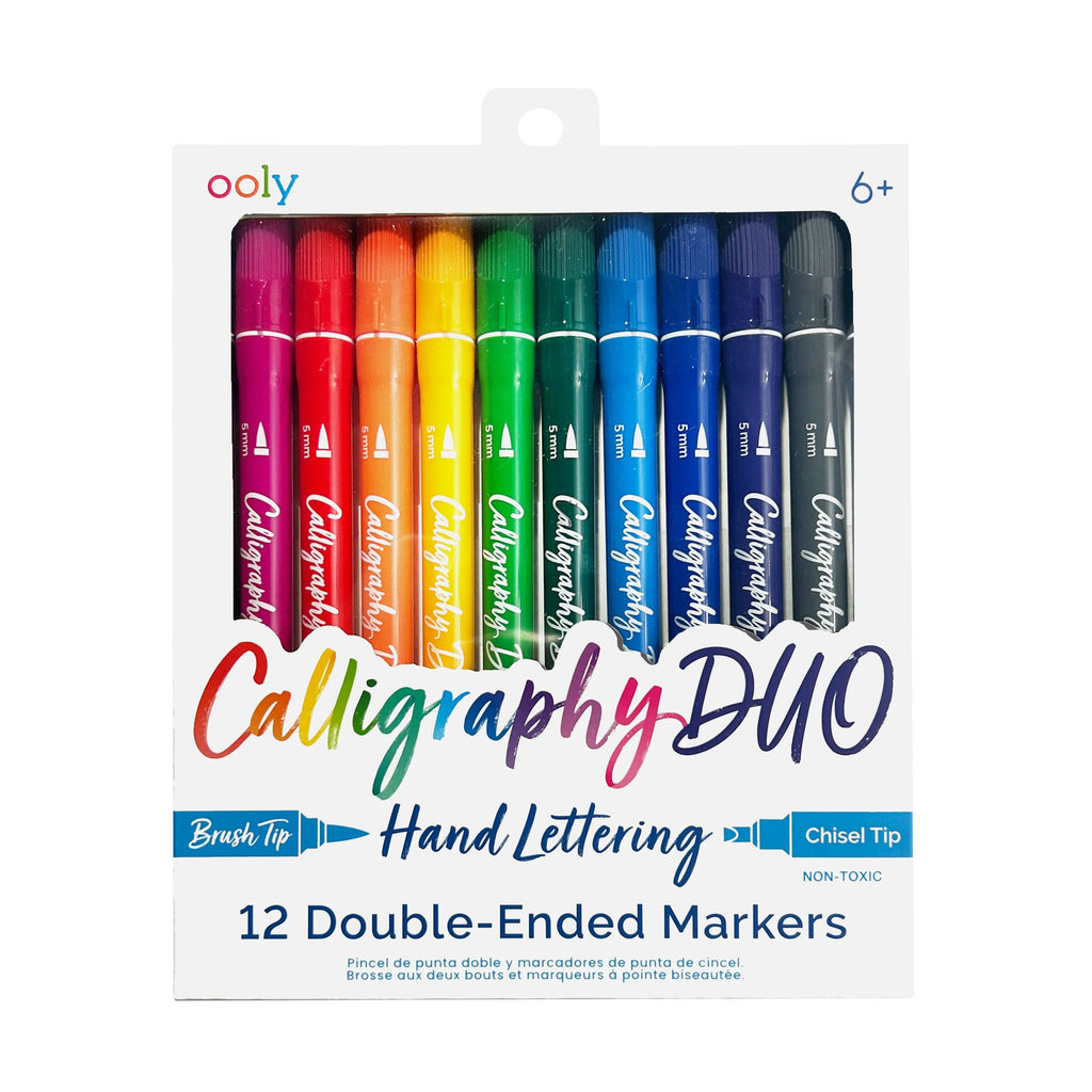 Calligraphy Duo Markers - Set of 12