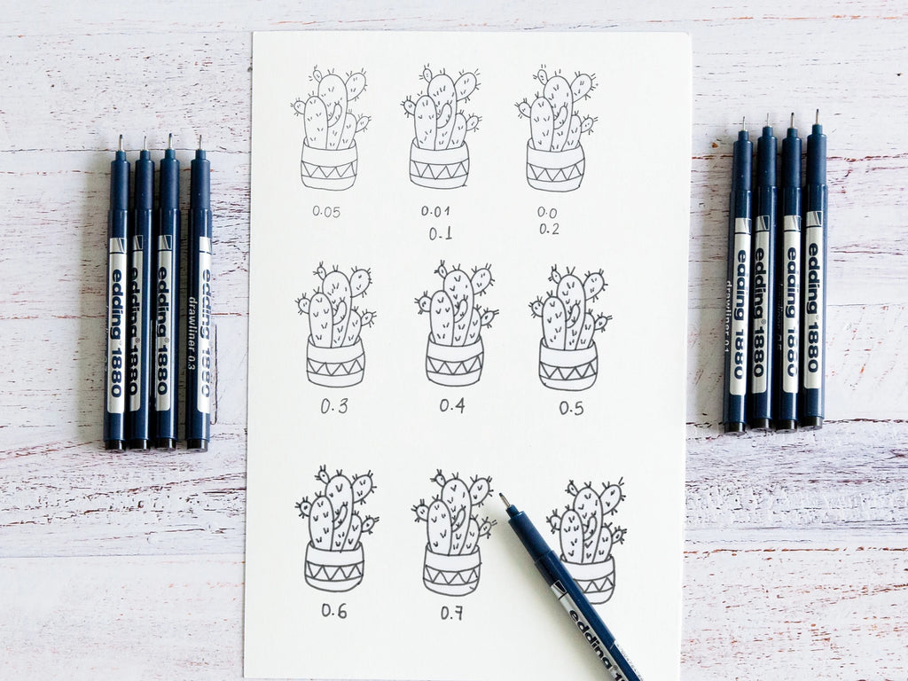 Edding 1880 Drawliner Black 0.1