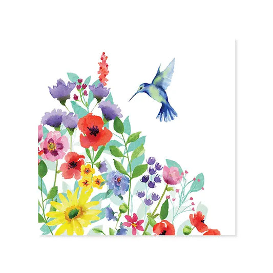 Hummingbird's Song Pop-up Card