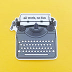 Typewriter Sticker