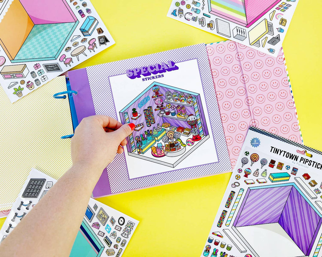 Candy & Cakes Tinytown Stickers