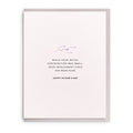Contribution - Letterpress Father's Day Greeting Card