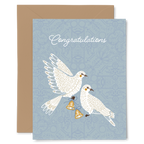 Doves Wedding Card
