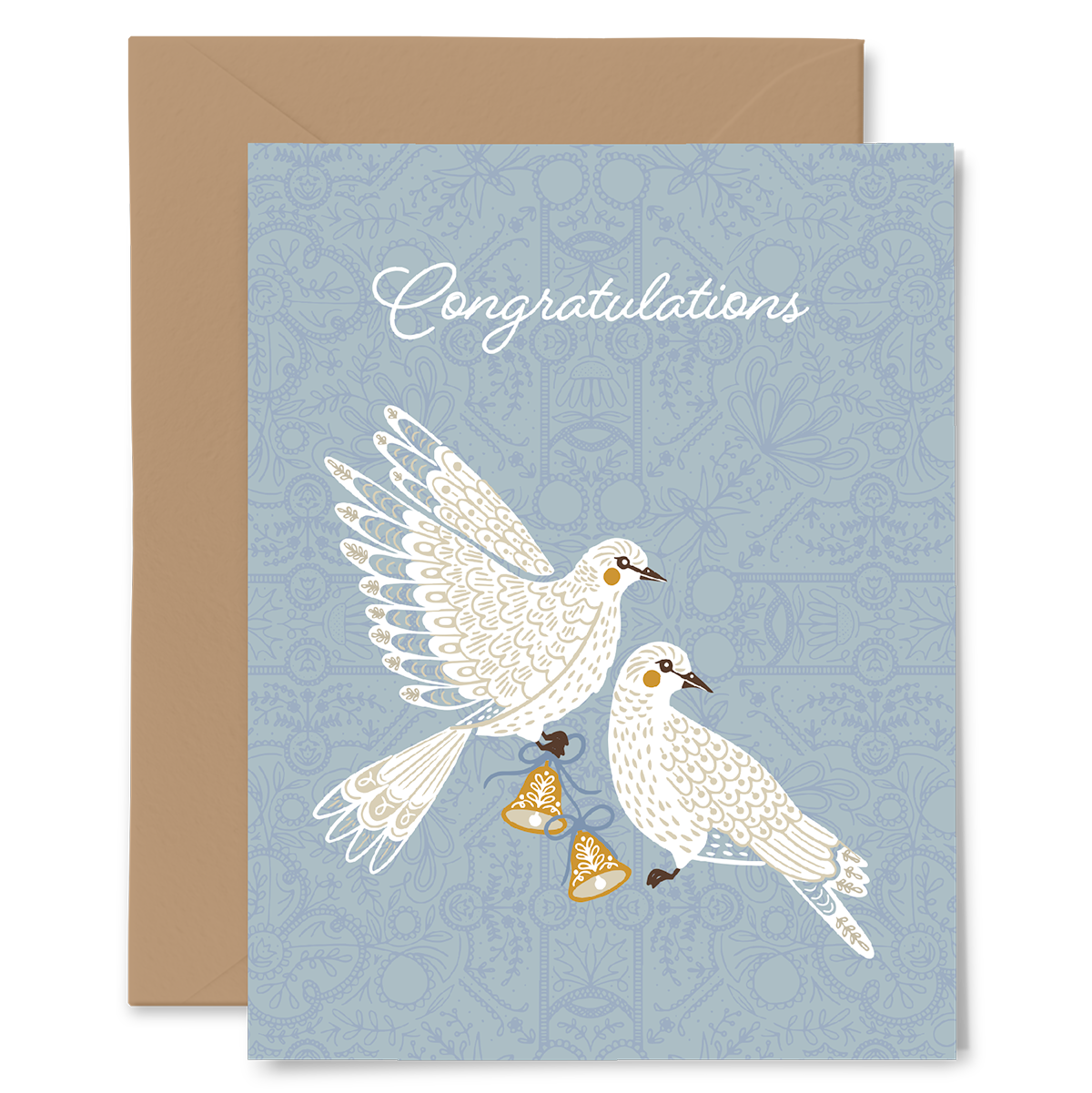 Doves Wedding Card