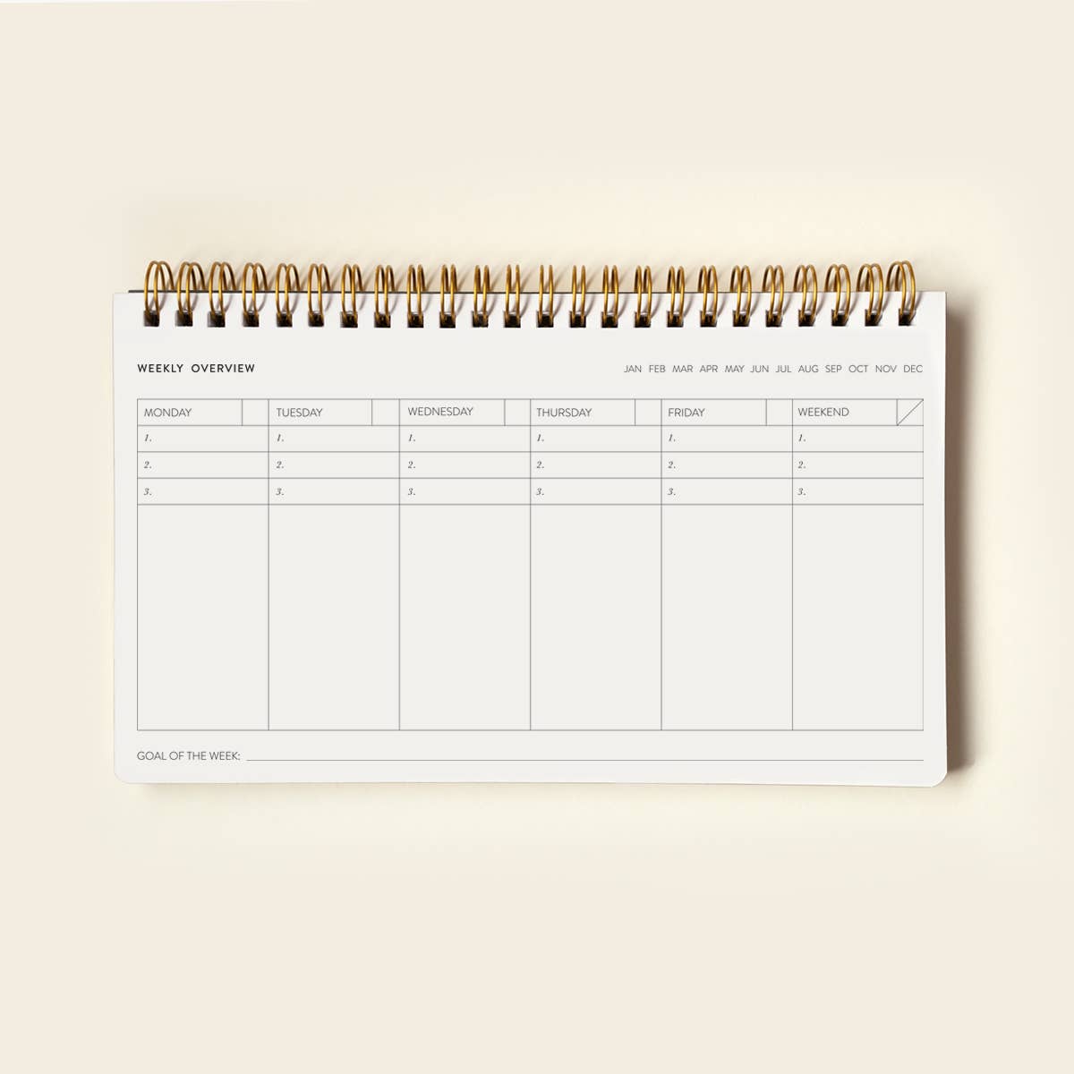 Reverie Undated Weekly Planner
