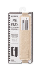 Bookaroo Pen Pouch- Gold