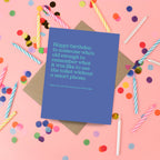 You Time Funny Birthday Card