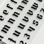 Goth Girl Letter PET Tape