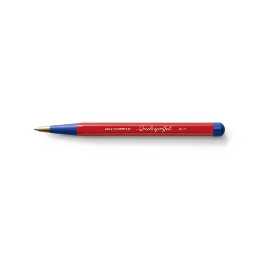 Drehgriffel Nr. 1 - Ballpoint Pen: Bauhaus Edition - Red / Royal Blue