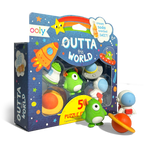 Outta This World-Scented Puzzle Eraser-Set of 5
