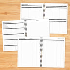 Budget 8.5" x 11" Undated Monthly Planner