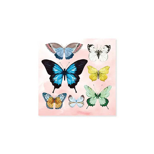 Watercolor Butterflies Mini Pop-Up Card