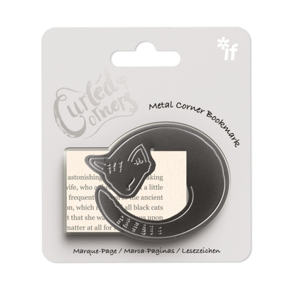 Curled Up Corners Bookmark- Cozy Cat