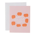 Happy Birthday Pumpkin Card