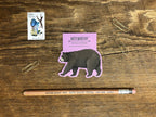 Courage Bear Magnetic Bookmark