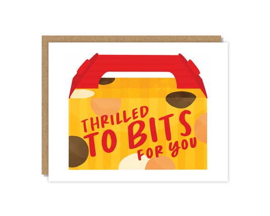 Thrilled To Bits For You Card