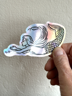 Mermaid holographic Sticker