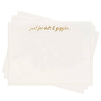 Giggles Fancy Flat - Foil Stationery Set