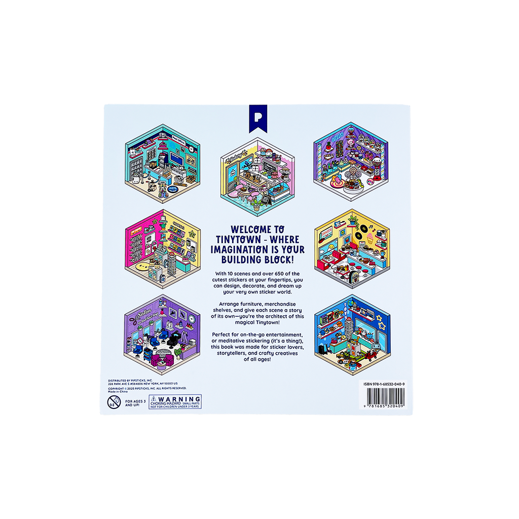 Tinytown Sticker Book: Volume 1