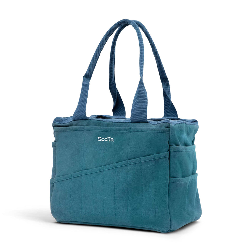 Soolla Studio Artist Bag, Aquamarine, Knitting Tote