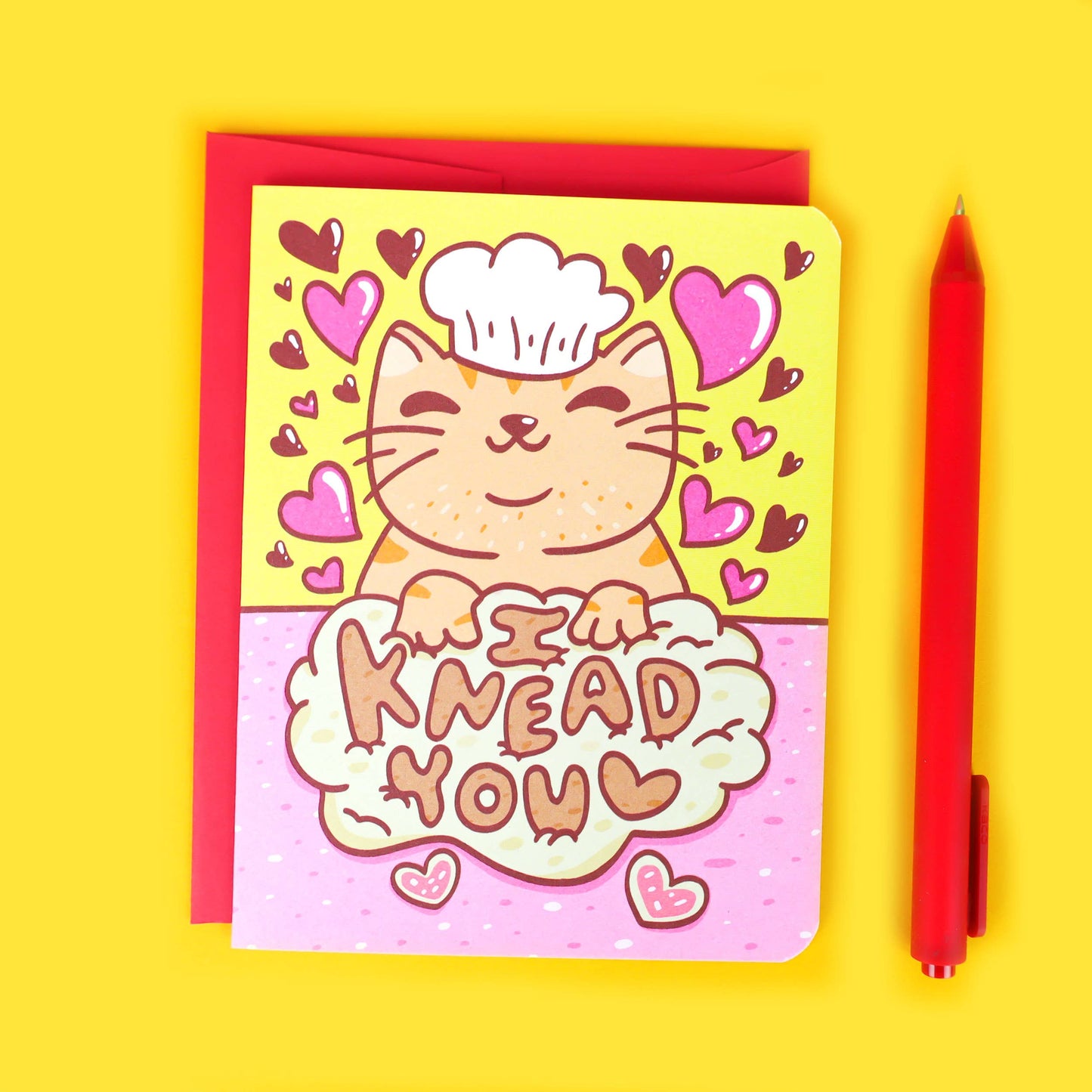 I Knead You Card