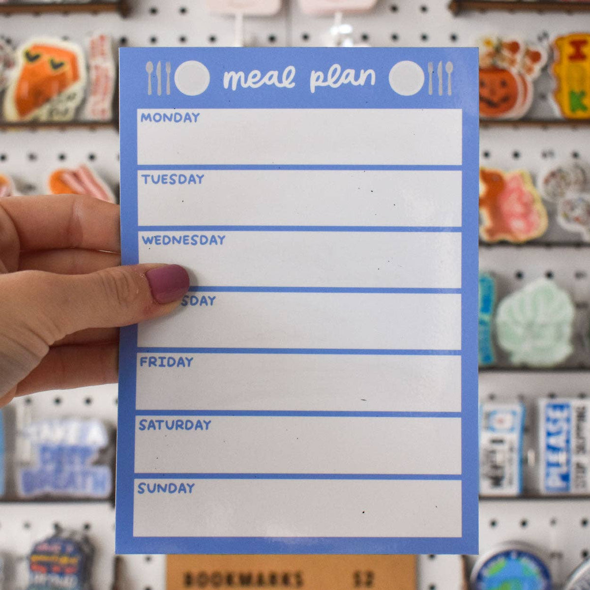 Meal Plan Dry-Erase Fridge Magnet