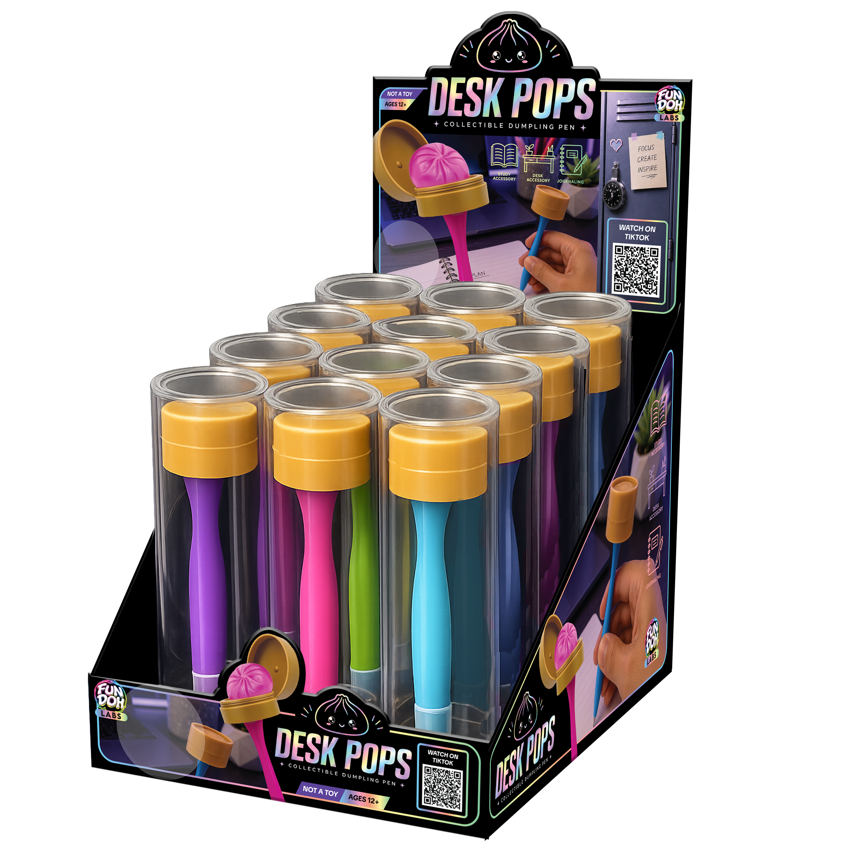 Fun Doh Squishy Dumpling Pen