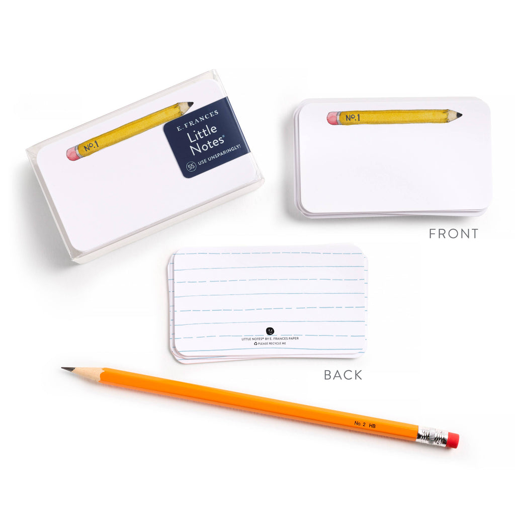 Pencil Little Notes® – Mini Notecard Pack, Set of 55