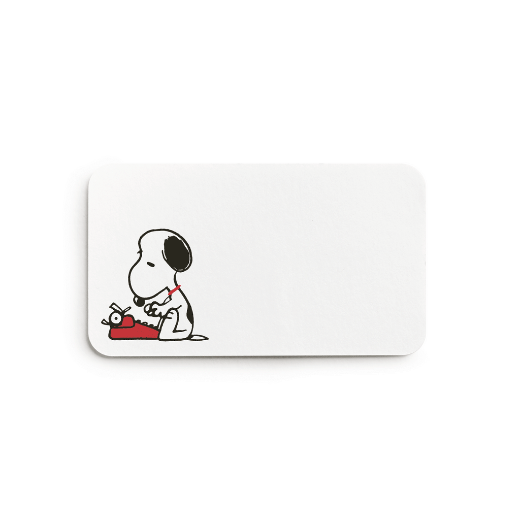 E. Frances x Peanuts® Snoopy Typing Little Notes