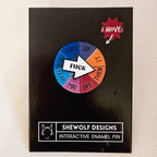 Fuck Interactive Spinner Pin