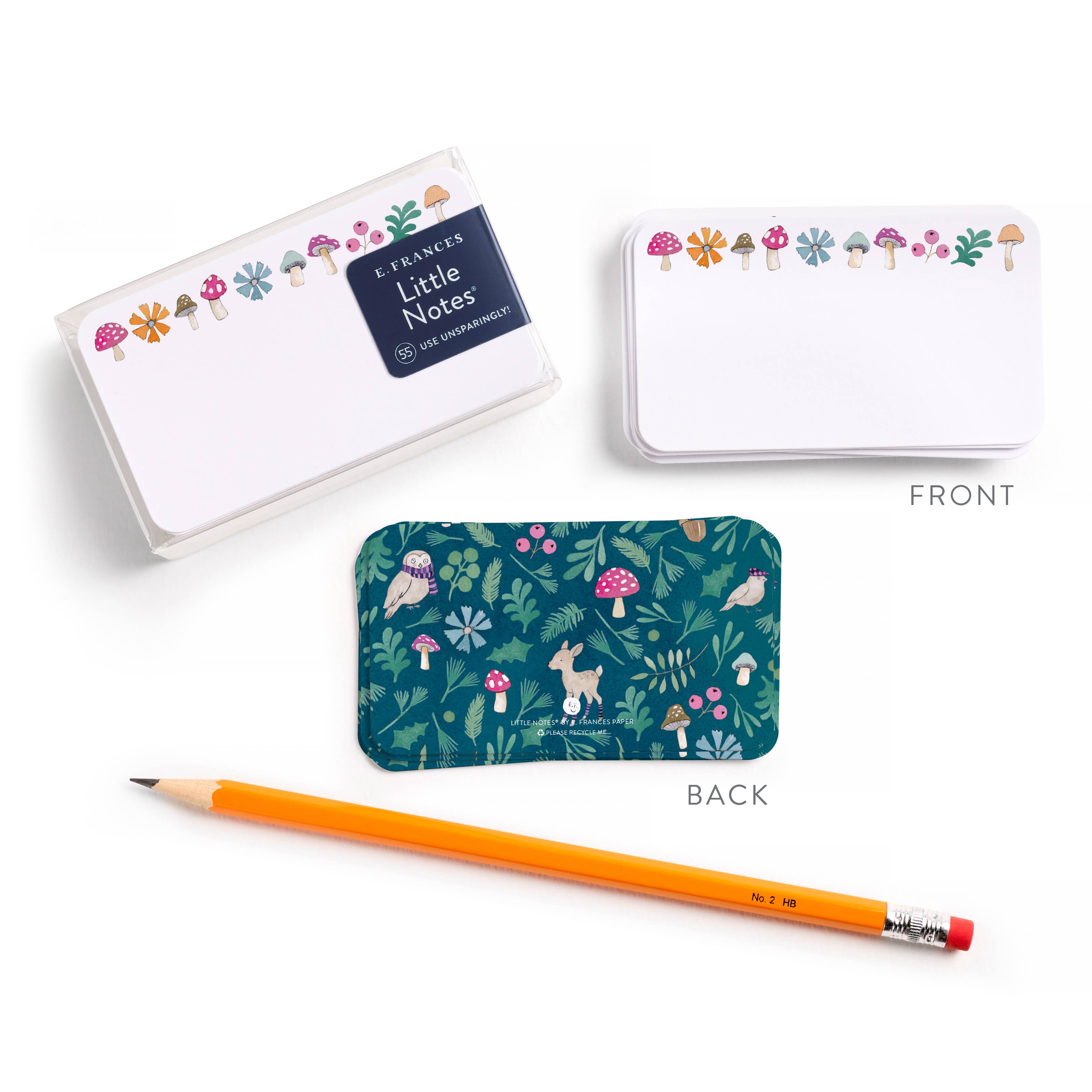 Enchanted Forest Little Notes® – Notecards, Set of 55