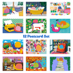 Snail Mail Illustrated Postcards - Set of 12