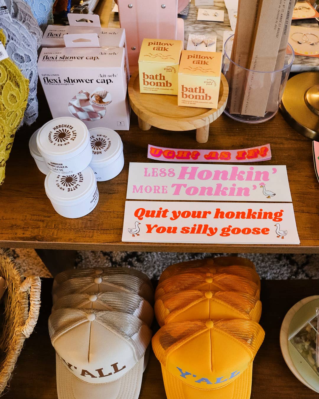 Quit Your Honking You Silly Goose Bumper Sticker